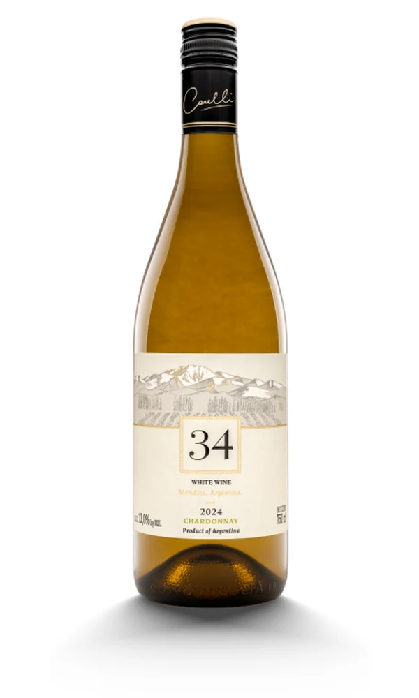 Botella de 34 Chardonnay