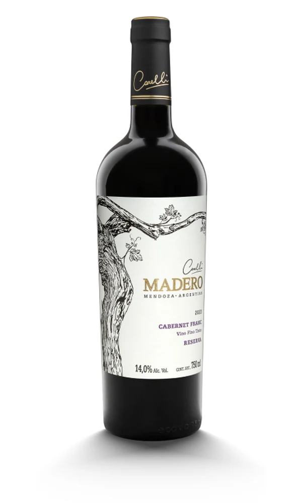 Botella de Madero Cabernet Franc Reserva